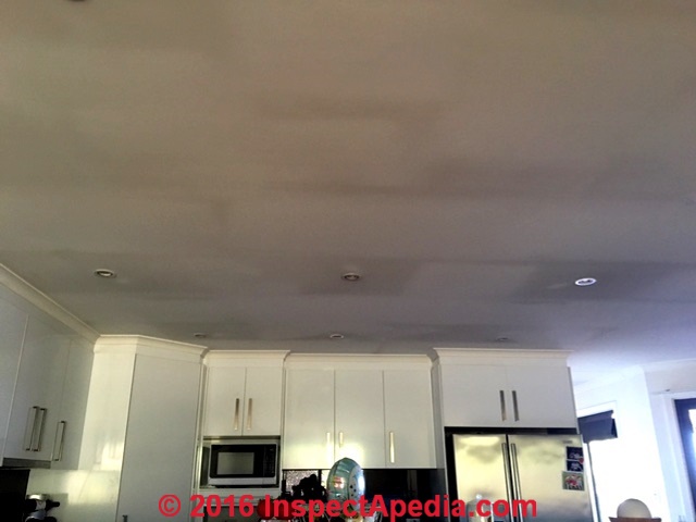 This means it isn't the best idea just to go with whatever material is least expensive because it may end up falling apa. Causes of Dark Lines or Rectangular Stains on Indoor Walls